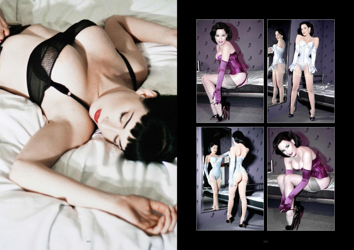 Dita Von Teese - the Early Shootings: Die Fr&uuml;hen Fotoshootings Von Dita Van Teese, Burlesque Erotica, Sinnliches Latex, Nylon Und Mehr image number 2