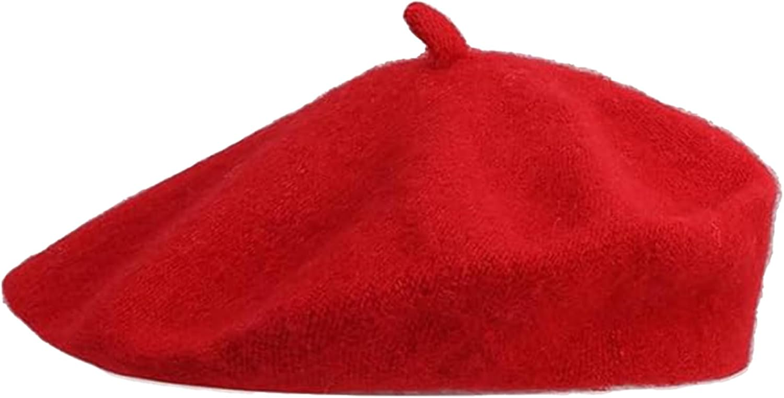 OJIOUI French Beret Winter Hats for Women Soft and Breathable Winter Warm Hat Classic Solid Color Beanie Cap