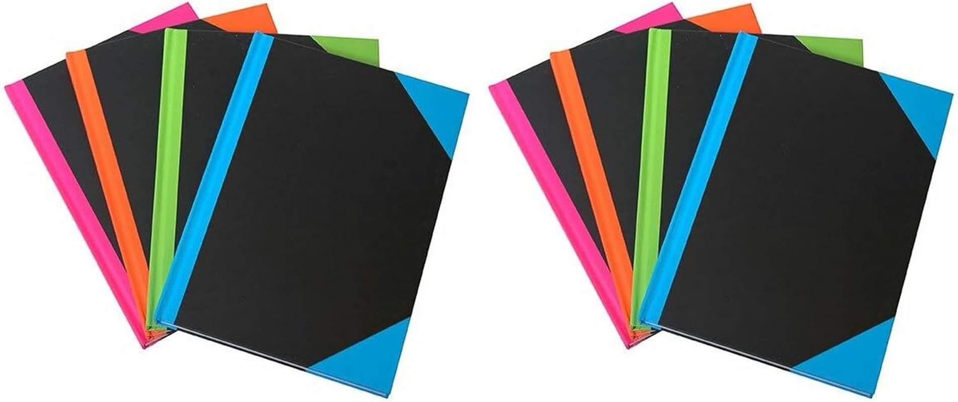 Cumberland 192P A4 Brights Index with Coloured Corners, Assorted