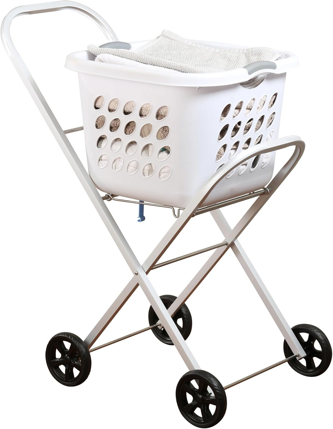 L.T. Williams 1059 Premium Aluminium Laundry Trolley - Silver
