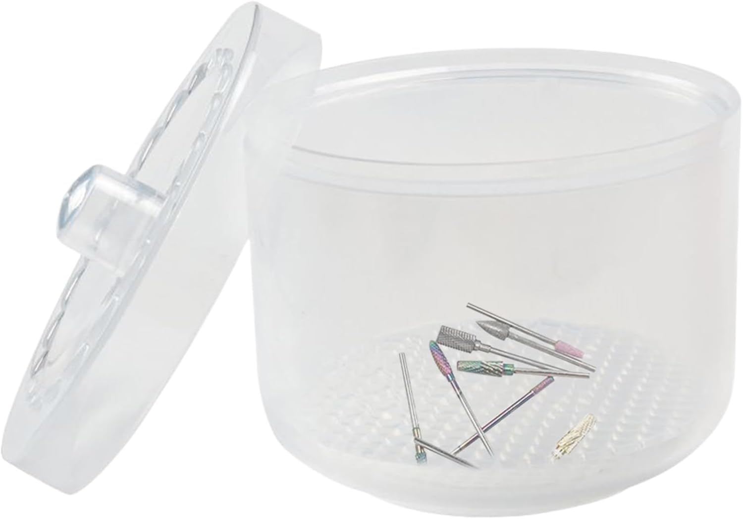 Sterilizer for Nail Tools | Sterilizer Container Tray,Double Filter Portable Cleaning Tray for Tweezer Health Accessories Drill Bits Travel Home Manicure Station