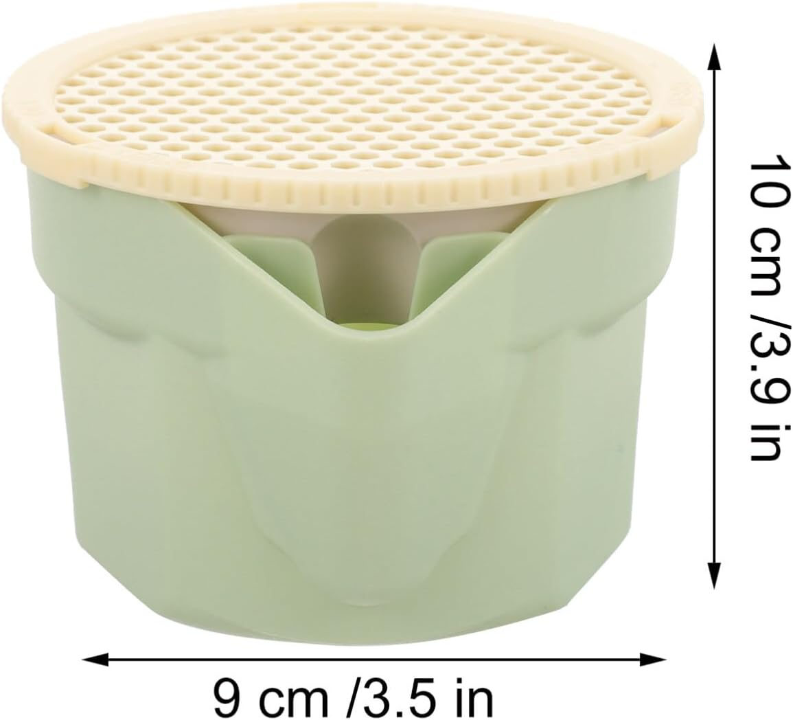 Mipcase Practical Cat Grass Planter Cat Grass Box Planter Hydroponic Microgreens Growing Kit Soilless Planting Box Catnip Grass Planter Window Grass Sprouter Tray Planter Cup Box image number 2