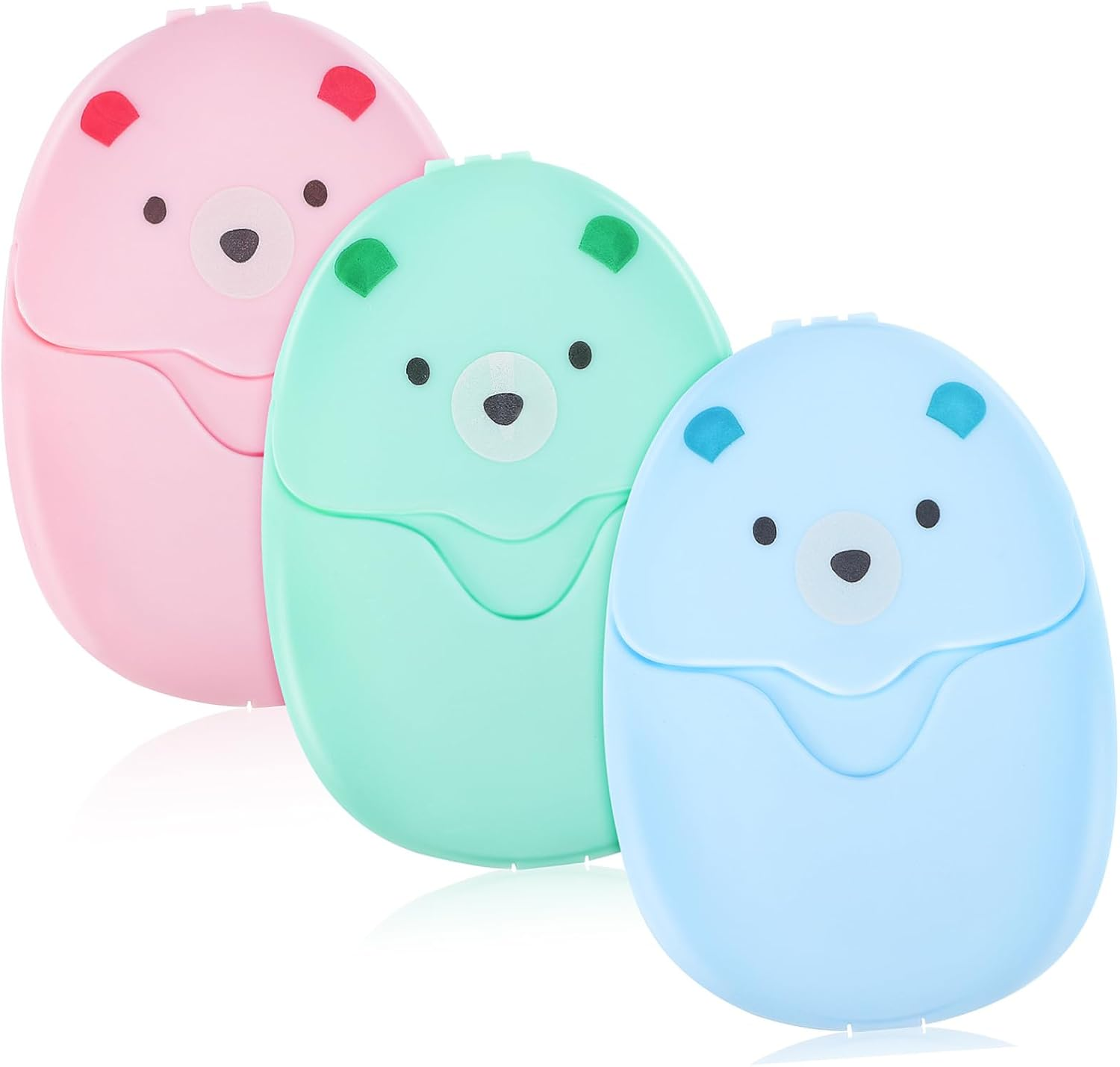 WESIEVYA 3Pcs Paper Soap Sheets for Travel Portable Soap Flakes for Hand Washing Hiking Essentials Lightweight Travel Toiletry image number 4