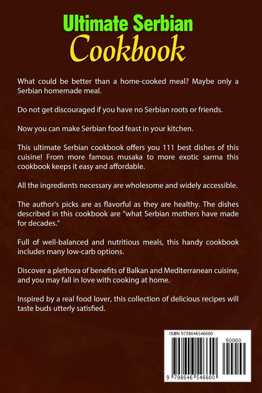 Ultimate Serbian Cookbook: TOP 111 Serbian Dishes That You Can Cook Right Now: 5