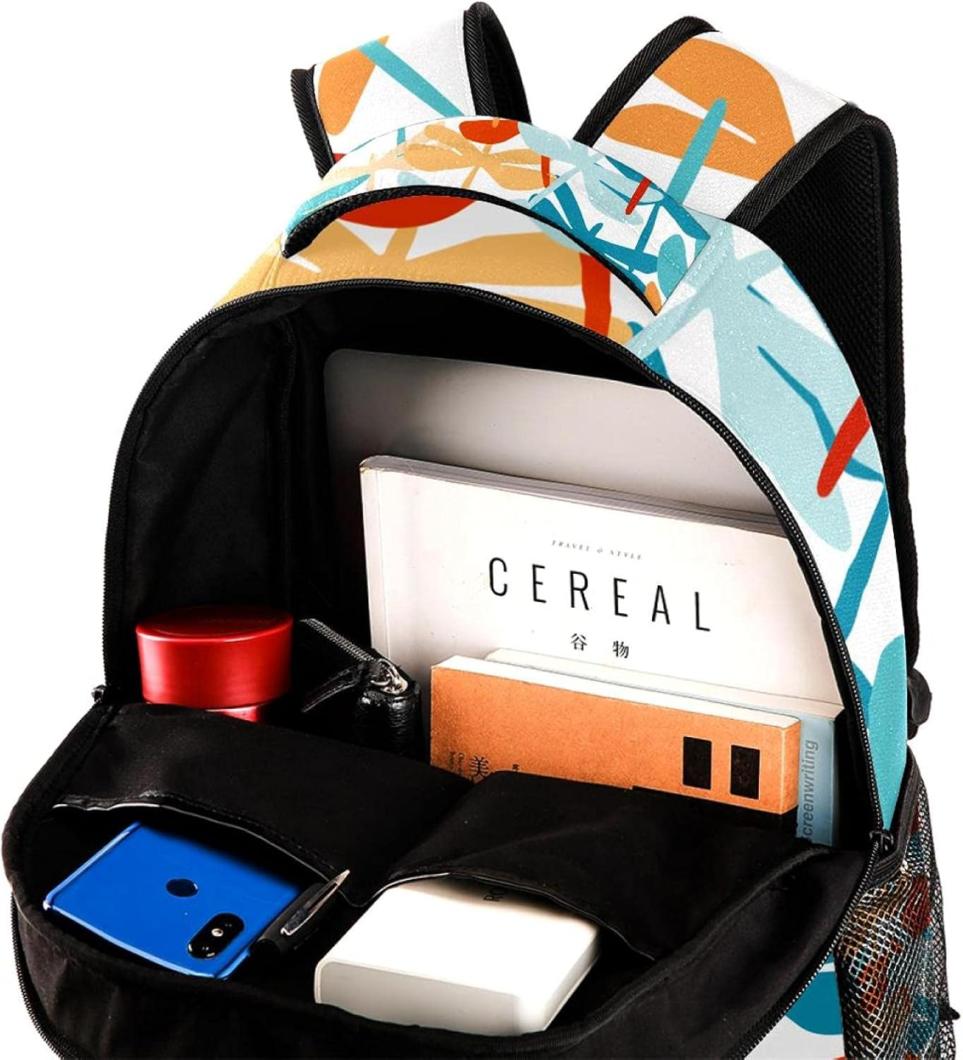 Dragonfly Silhouettes Backpack Students Shoulder Bags Travel Bag College School Tote Backpacks