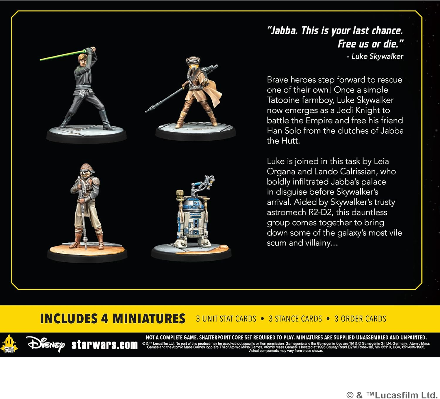 Atomic Mass Games Star Wars: Shatterpoint - Fearless and Inventive Squad Pack Tabletop Miniatures Game image number 6