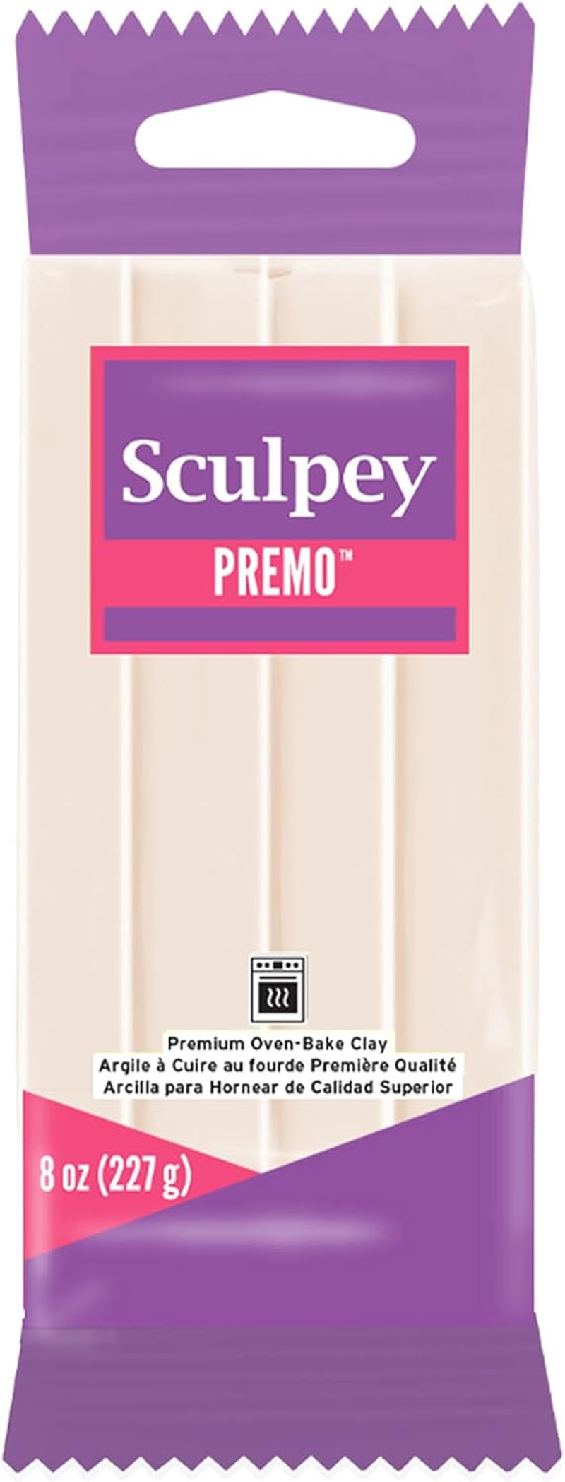 Sculpey 213826 Premo Accents Clay, 227G/8Oz., Translucent image number 3