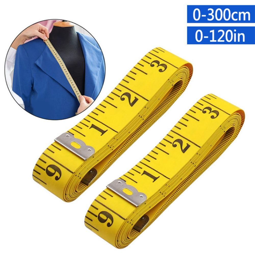 XUNQUCOM 3 Meters Double Scale Tailor Tape image number 1