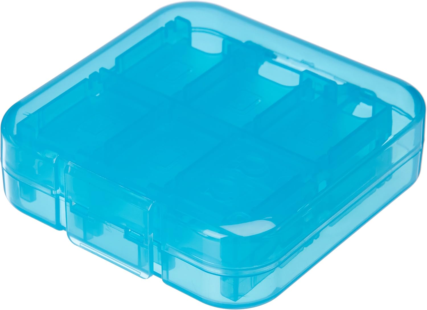 Amazon Basics Game Storage Case for 24 Nintendo Switch Games - 3.4 X 3.4 X 1 Inches, Blue image number 6