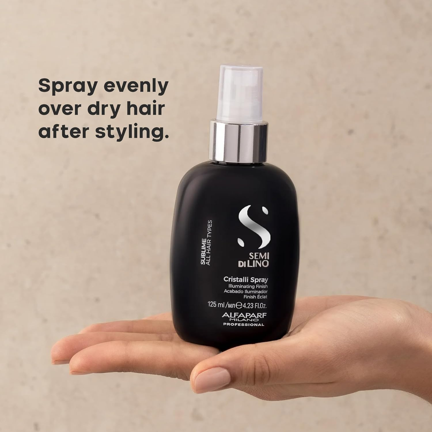 Alfaparf Semi Di Lino Sublime Cristalli Spray (All Hair Types) 125Ml