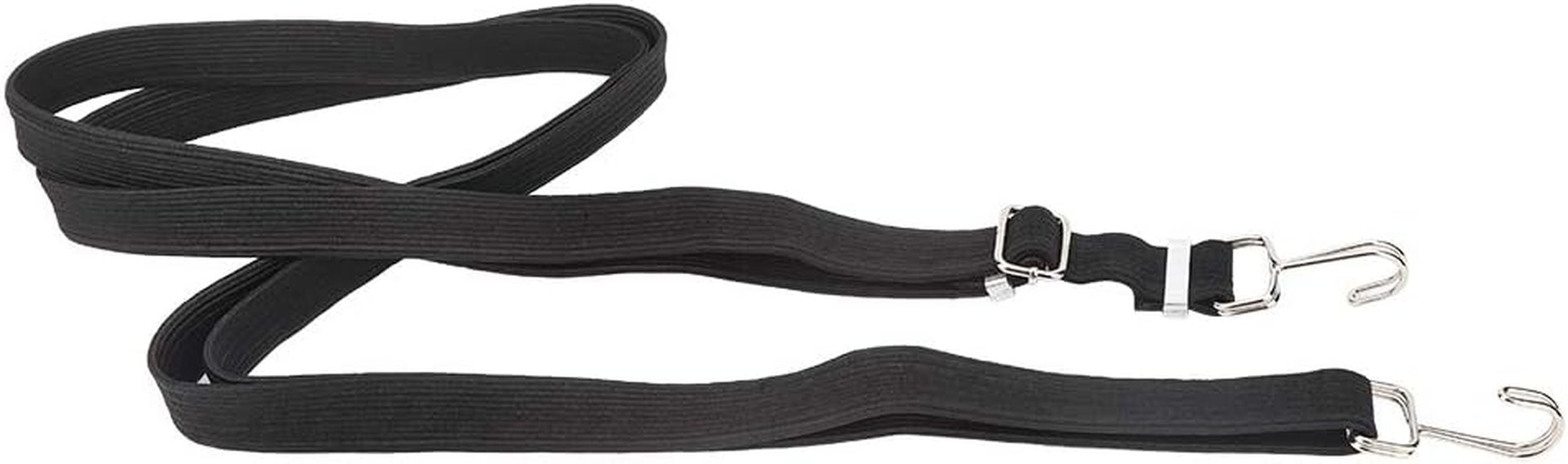 ANKROYU Heavy Duty Bicycle Luggage Straps Elastic Rope with Stainless Steel Hooks for Mountain Bike Motorcycle Camping Outdoor Gear Storage Binding 1.5M Black Nylon Accessory image number 5