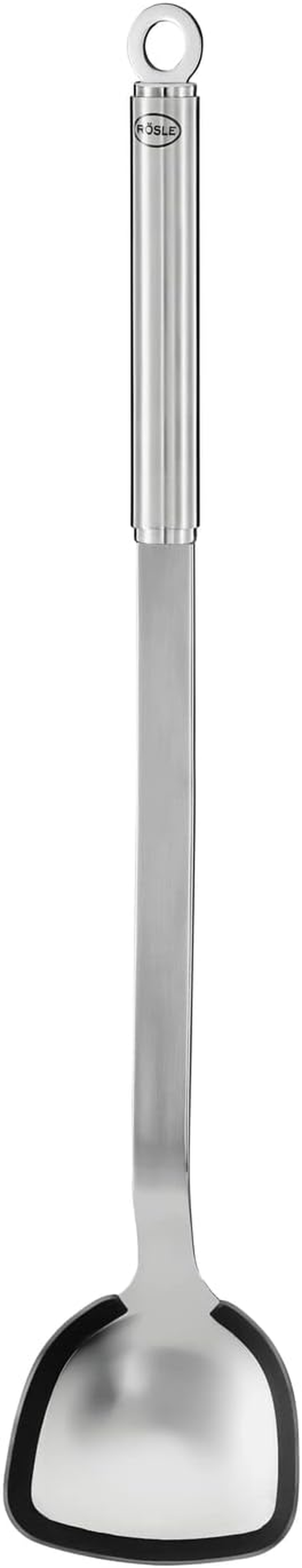 R&ouml;sle BBQ Grill Replacement Brush Head, Regular, Silver - Locking Tongs image number 5