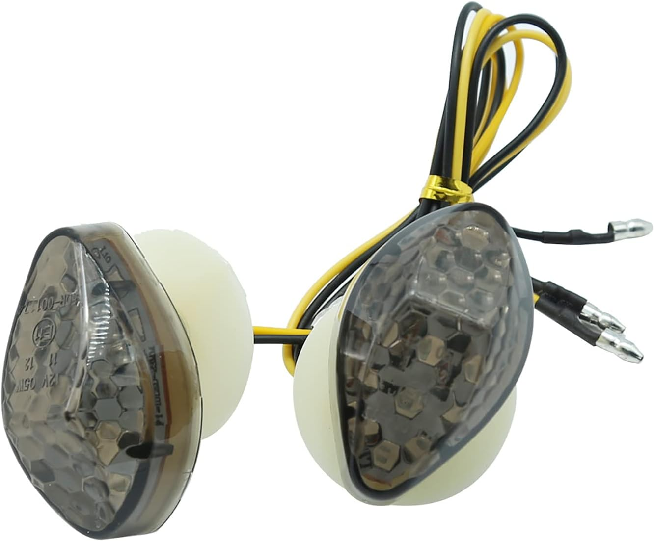 Motorcycle Led Flush Mount Front Turn Signal Light Replacement for Honda CBR 600RR 1000RR 2004-2007 CBR 600 F4 F4I CBR900 CBR919, 2 PCS image number 4