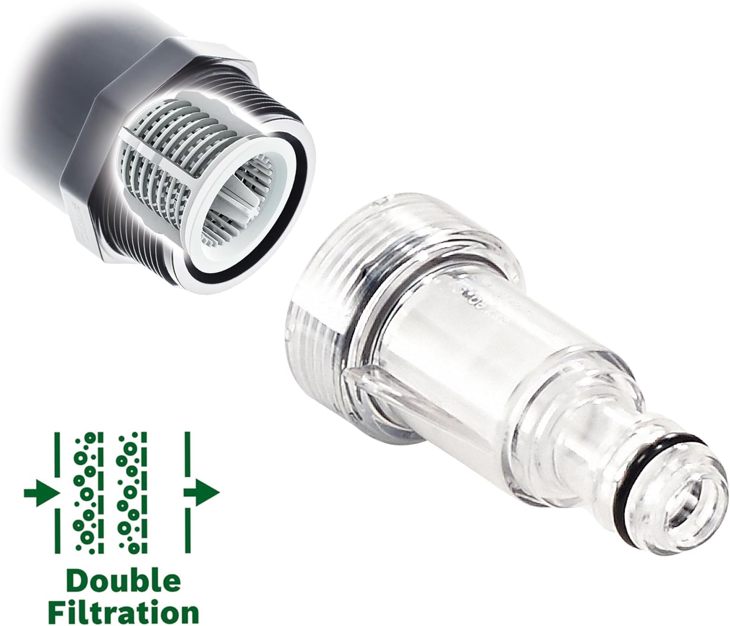 Bosch 1900W Electric High Pressure Washer Cleaner 1958 PSI, 7 M Hose, 3-In-1 Nozzle & Detergent Nozzle, Self Priming Capable, Double Filtration, On-Board Accessory Storage (Universalaquatak 135) image number 6