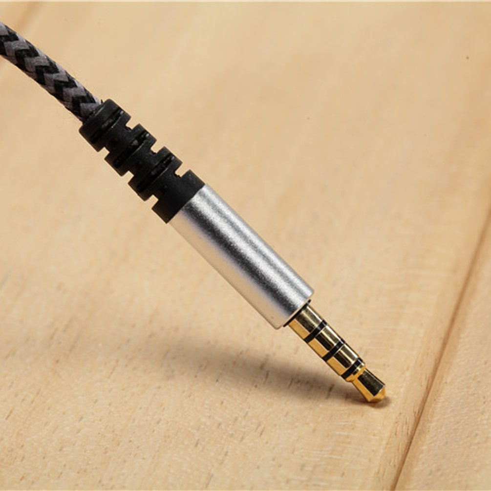 Replacement Upgrade Cable for Sennheiser HD598 HD558 HD518 HD579 HD599 HD569 Headphone Headset for 3.5Mm to 2.5Mm Stereo Bass 1.8M Audio Cables for Ath-M50X Ath-M40X (Hd598) image number 3