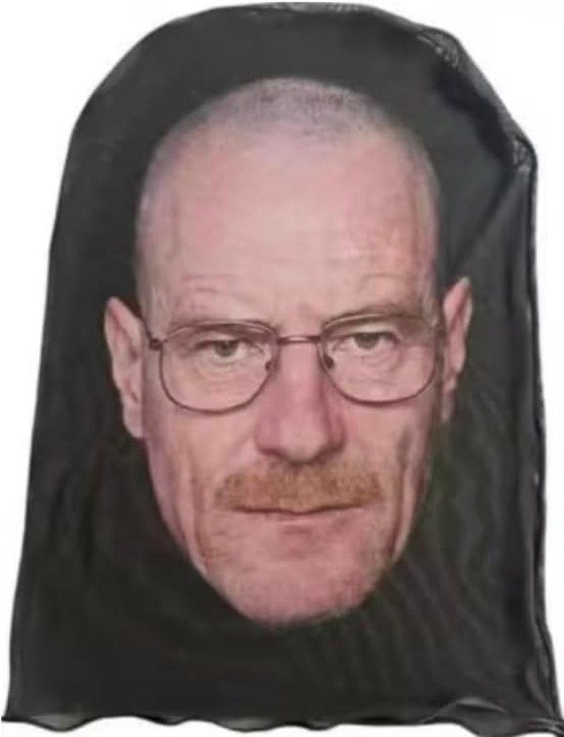Walter Sheisty Ski Mask - Mr White - Funny Celebrity Balaclava Gift - Brian Cranston