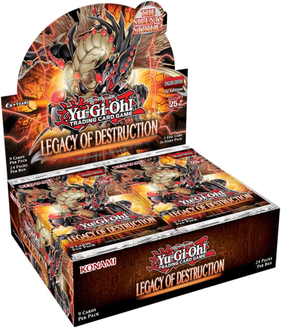 Konami Yugioh - Legacy of Destruction Booster Display Box