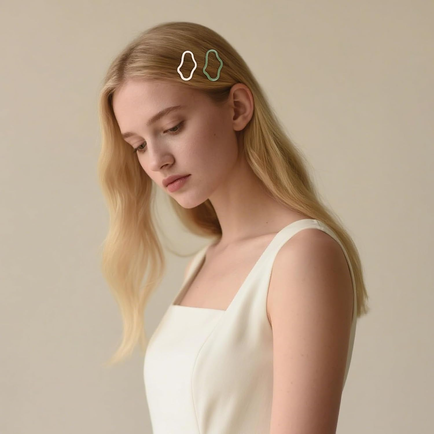 Pruadeor Pack of 10 Snap Hair Clips for Women Fashion Hair Clip Hair Accessories image number 6