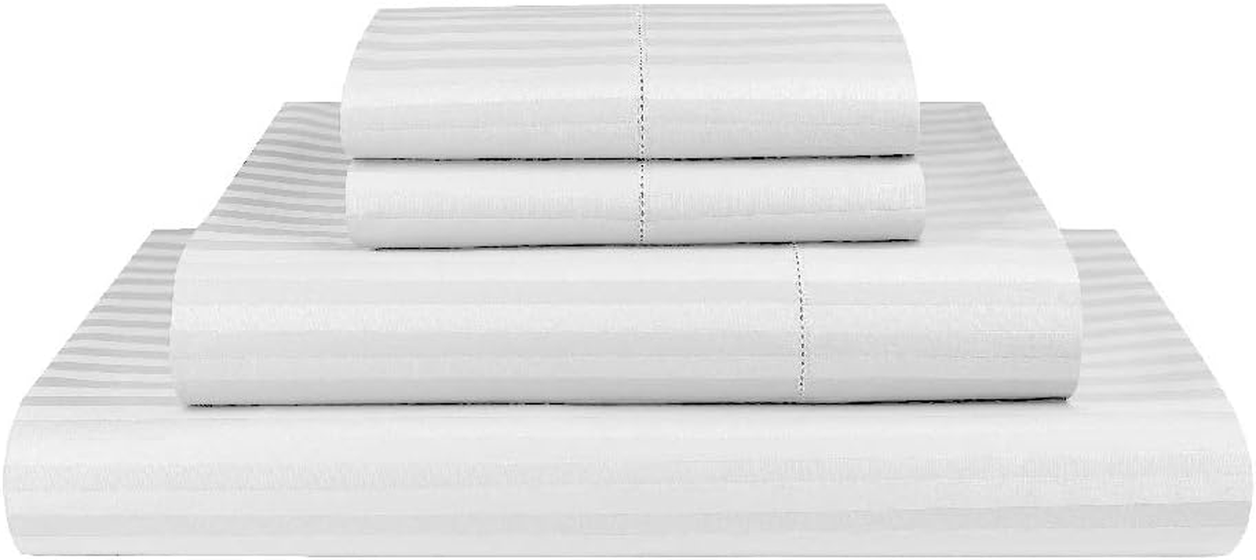 Luxor Linen Dreamfields 1000TC Ultra Soft Microfibre Sheet Set (Flat Sheet, Fitted Sheet, Two Pillowcases), Grey, Queen