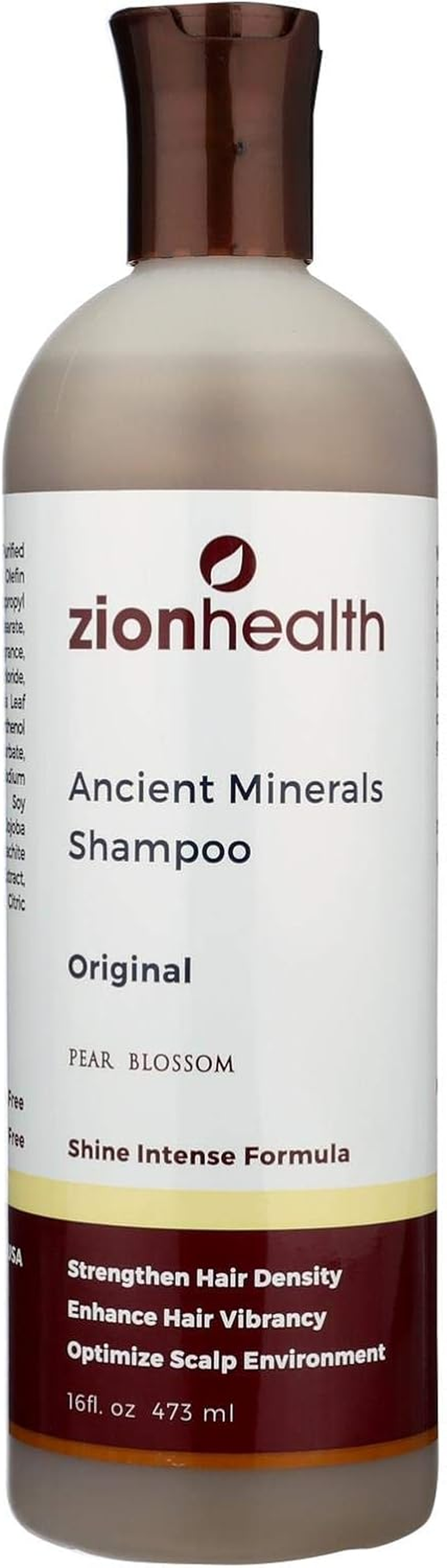 Zion Health Adama Clay Minerals Shampoo - 470Ml