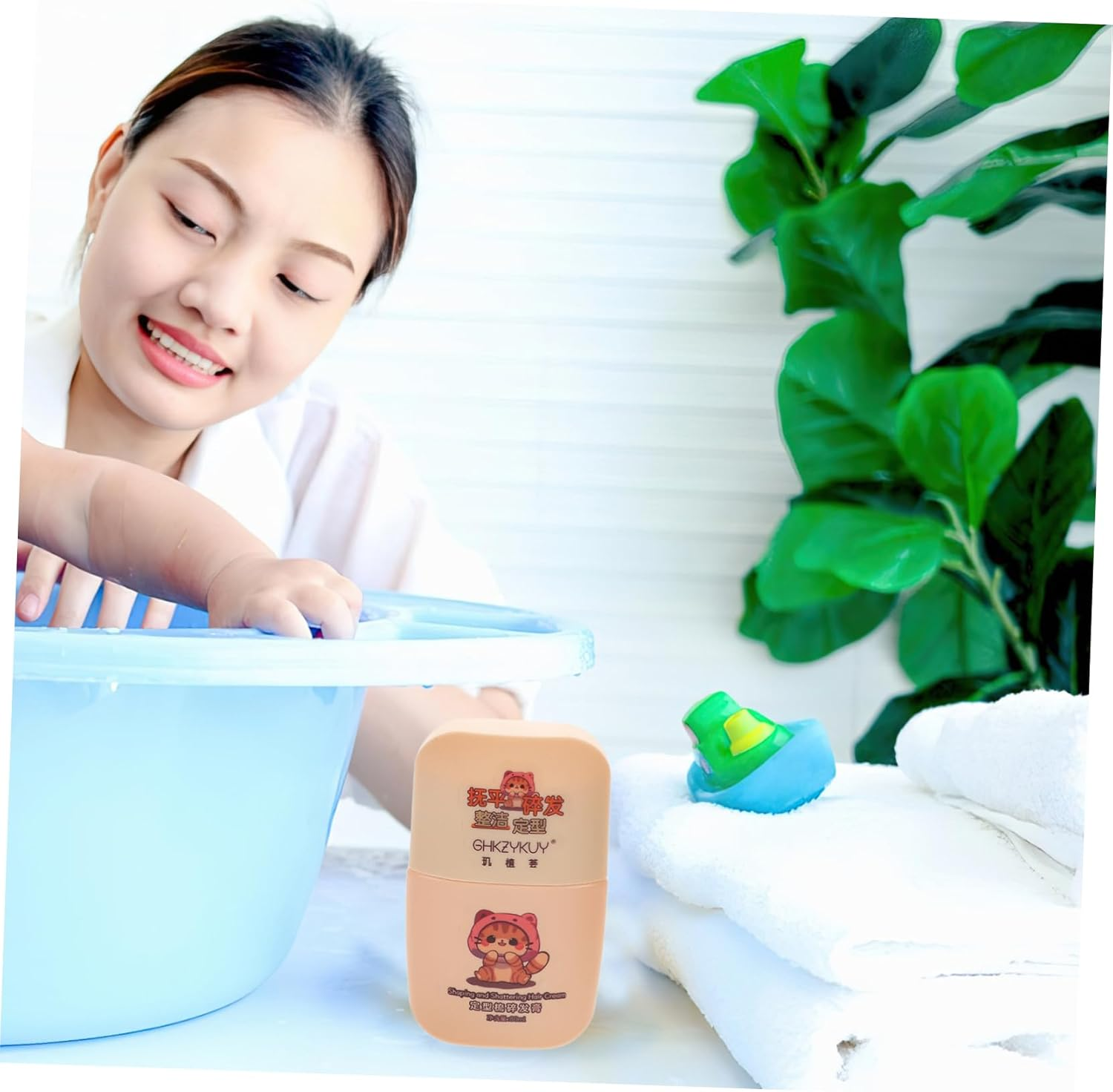 FRCOLOR Boys and Girls Styling Gel Boys and Girls Hair Stick Hair Taming Cream Easy Braiding Formula image number 5