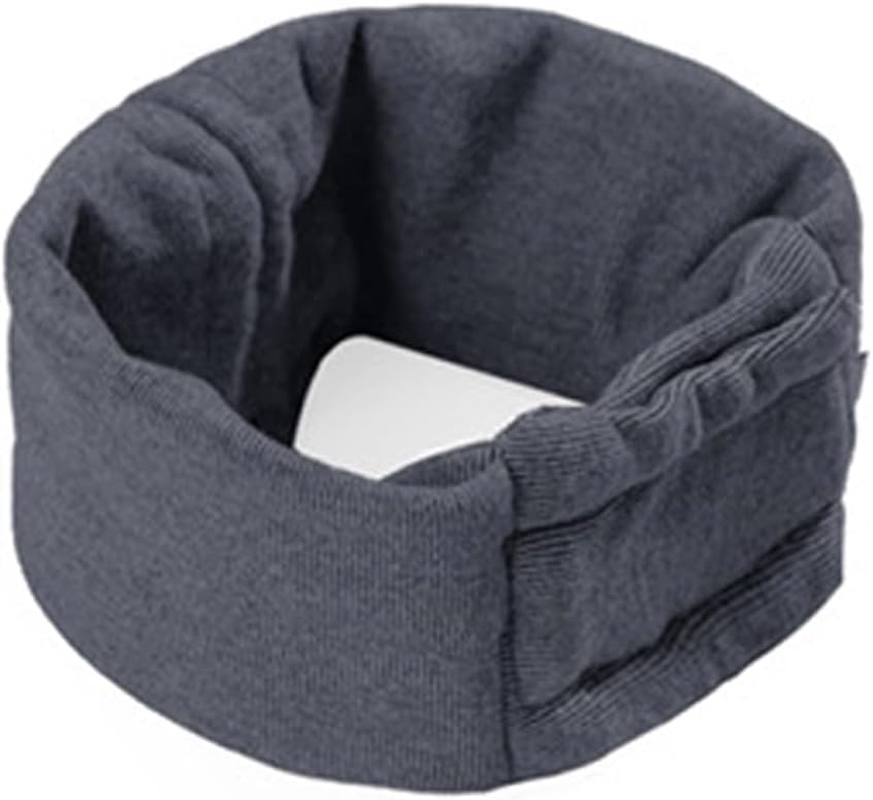 AIMALL Adjustable Dog Calming Headgear - Multifunctional Emotional Support Muff for Noise Reduction, Grooming & Sleeping - Warm, Comfortable Fabric - Sizes S to L (9.8-23.6 Inches)