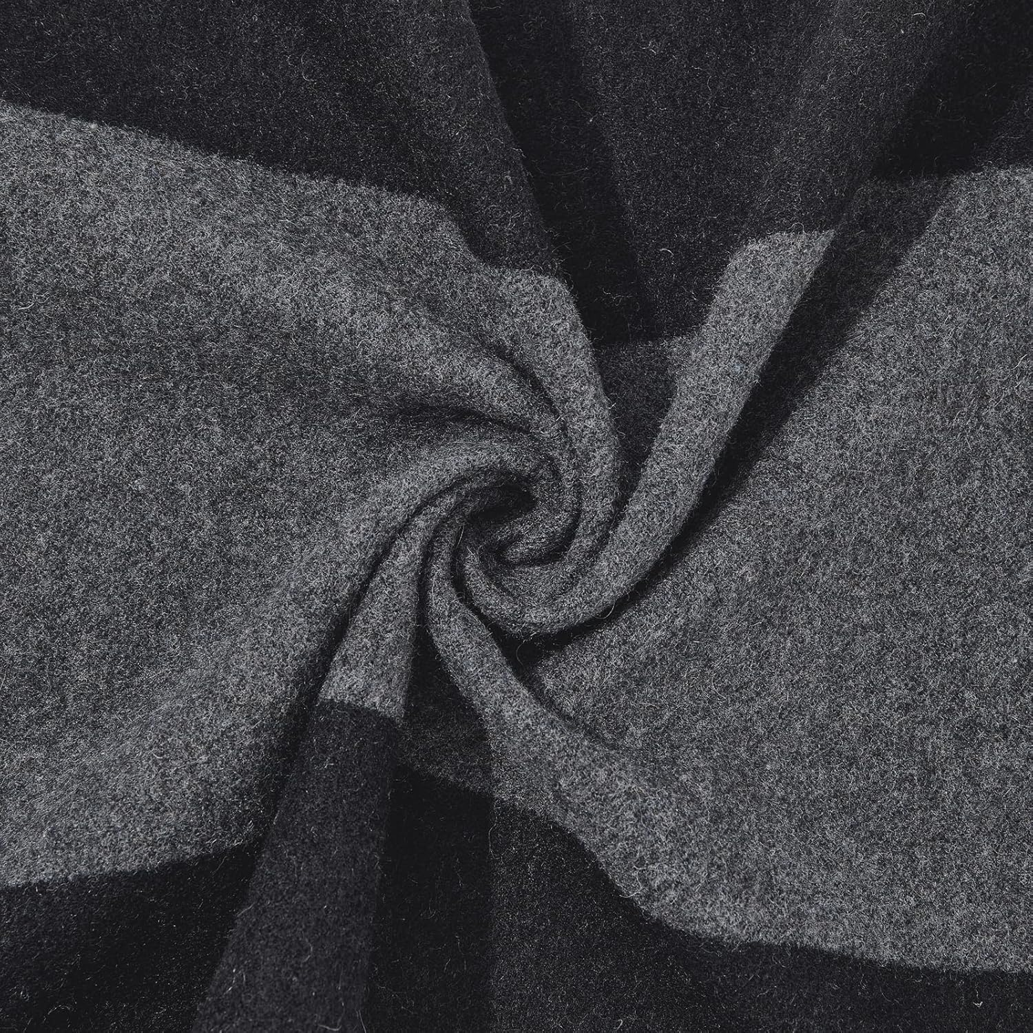 American Trends Men'S Winter Wool Scarf Plaid Tassel Scarf for Fall and Winter Long Soft Knit Fashion Classic Neck Scarves image number 1