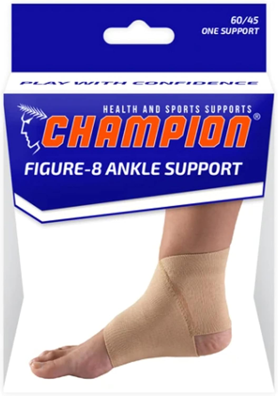 Champion Ankle Support, Figure-8 Style, Knit Elastic, Medium image number 2