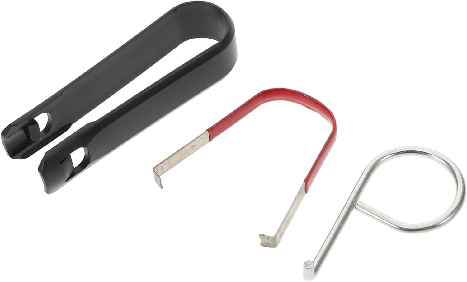 PENIKOKO 3Pcs Wheel Hub Lug Nut Cover Removal Tool Hook Car Hubcap Removal Sturdy and Comfortable Automotive Maintenance image number 2