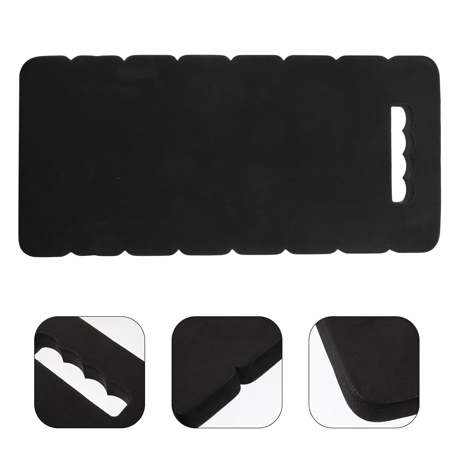 VICASKY Garden Kneeling Pad EVA Foam 45X21X2.5Cm Extra Thick Black Cushion for Gardening and Lawn Care Protective Kneeler Mat Suitable for Outdoor Work and Planting Tasks image number 5