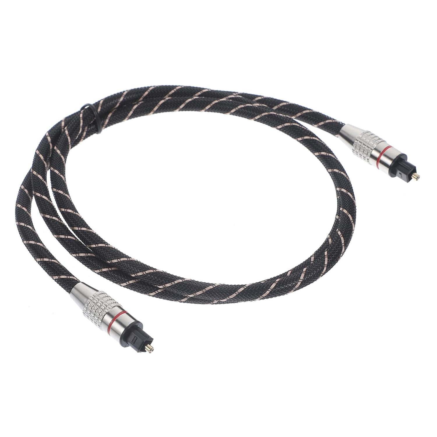 SHINEOFI Optical Fiber Audio Cable Digital Audio Cable for Home Theater System Extension Cord for Spdif Output Made of Material image number 5