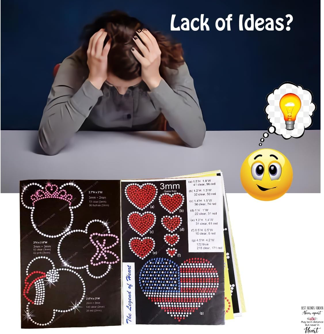 Hotfix Applicator Tool, DIY Hot Fix Rhinestone Setter, Hot Fixed Kit, 5679 Pcs, AB, Clear, 34/30/20/16/10SS, 12 Colors, Bigger Rhinestones, Gem Picker, Bedazzler Kit with Rhinestones image number 5