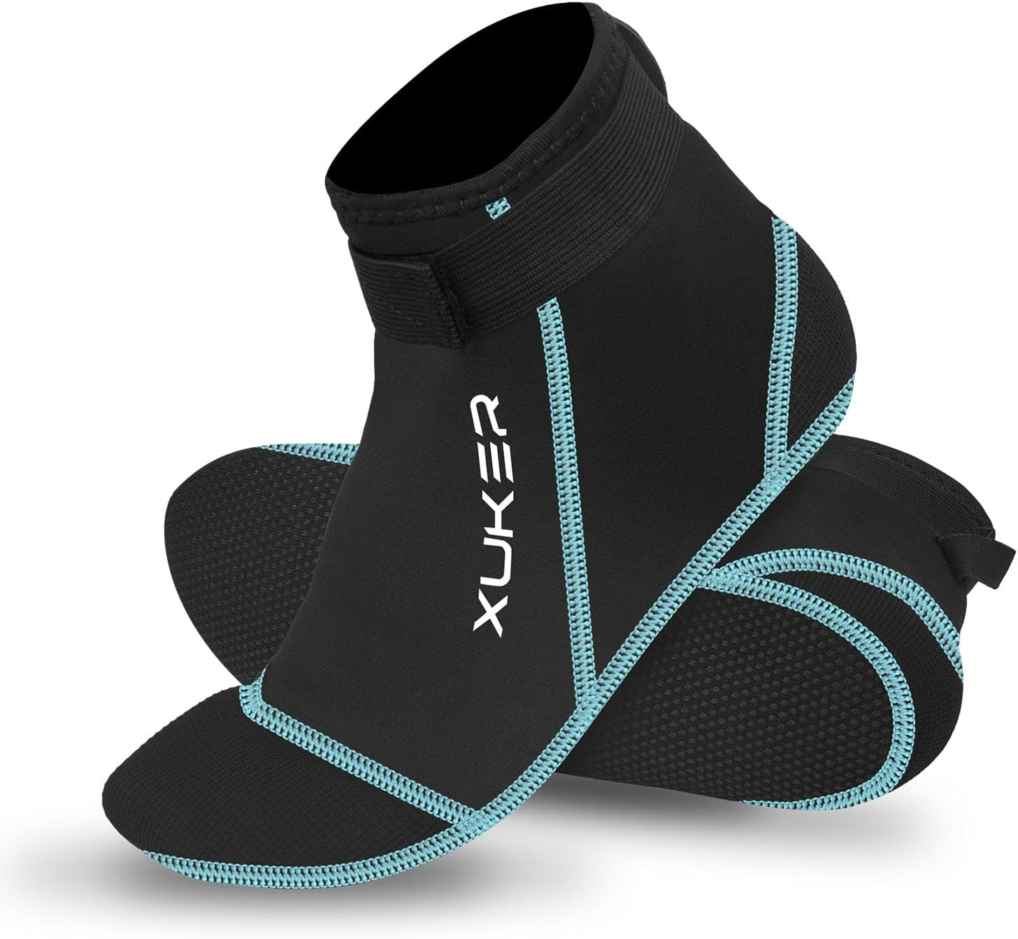 XUKER Neoprene Socks, 3Mm Beach Volleyball Sand Soccer Wetsuit Socks Water Booties for Diving Snorkeling Kayaking Paddling image number 5