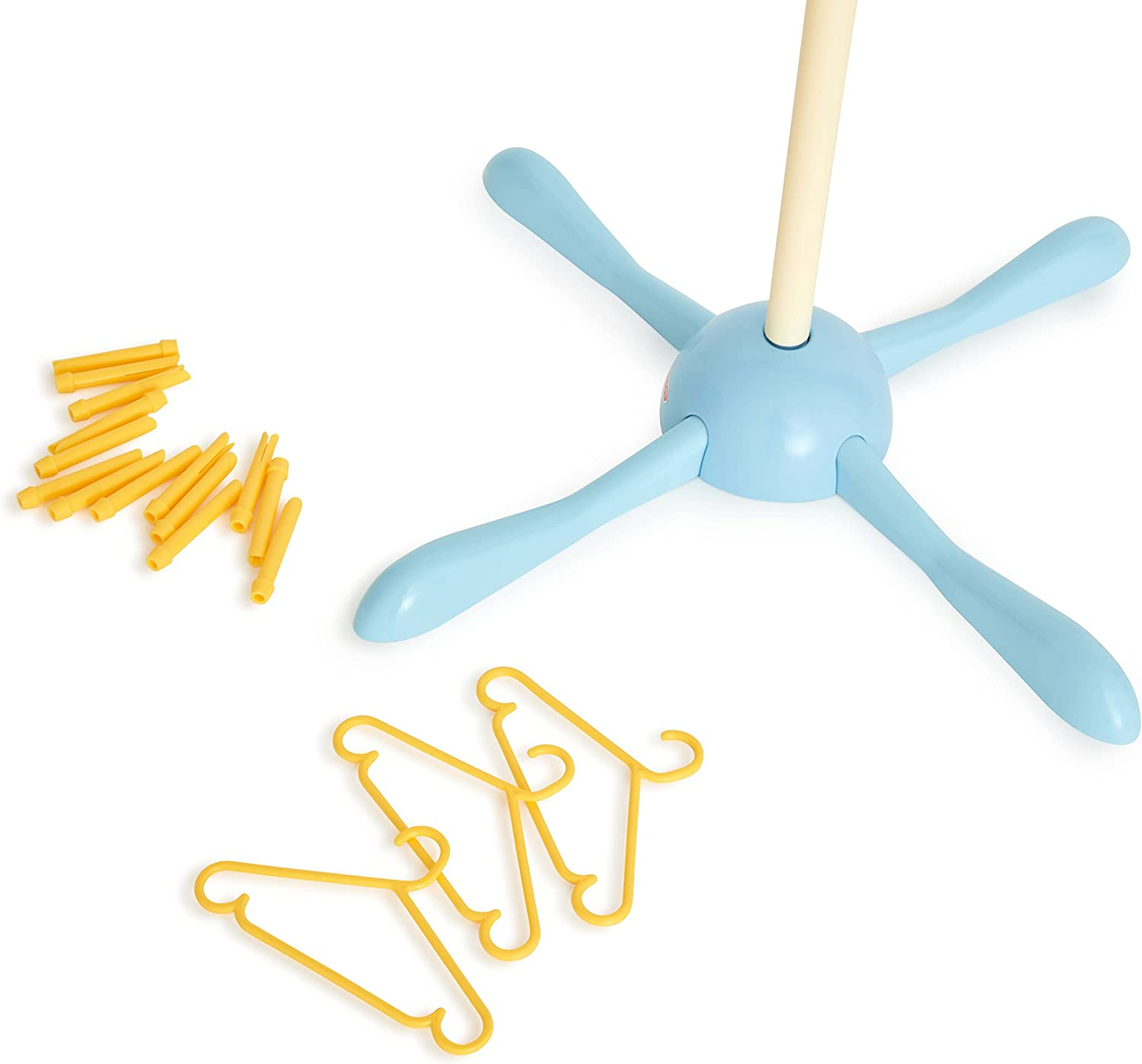 Casdon Wash Day Set | Toy Ironing Board and Clothes Line for Children Aged 3+ | Equipped with Pretend Steam Iron and Laundry Basket! Pastel image number 2