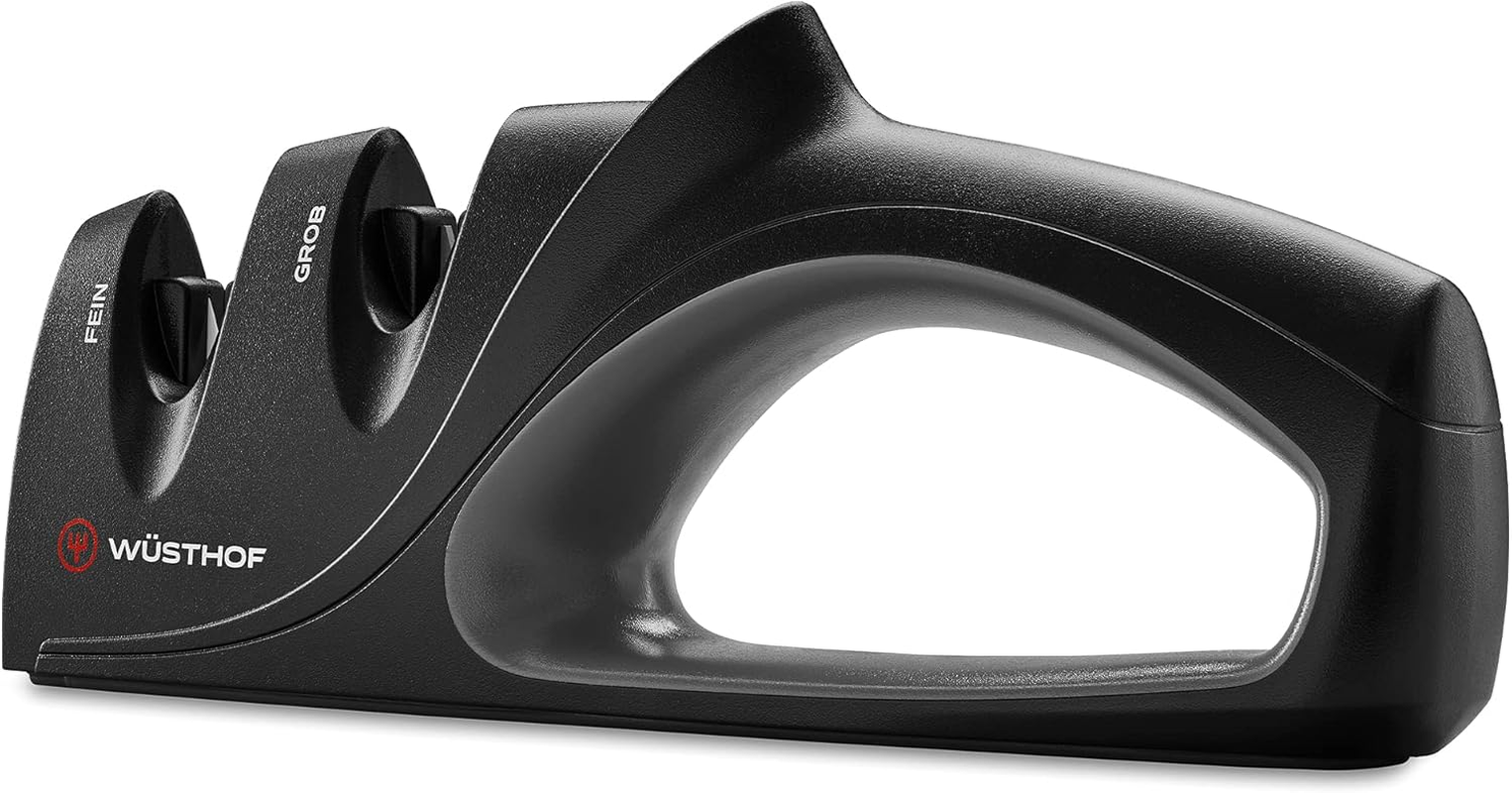 Wusthof 2-Stage Pull through Knife Sharpener Black image number 3