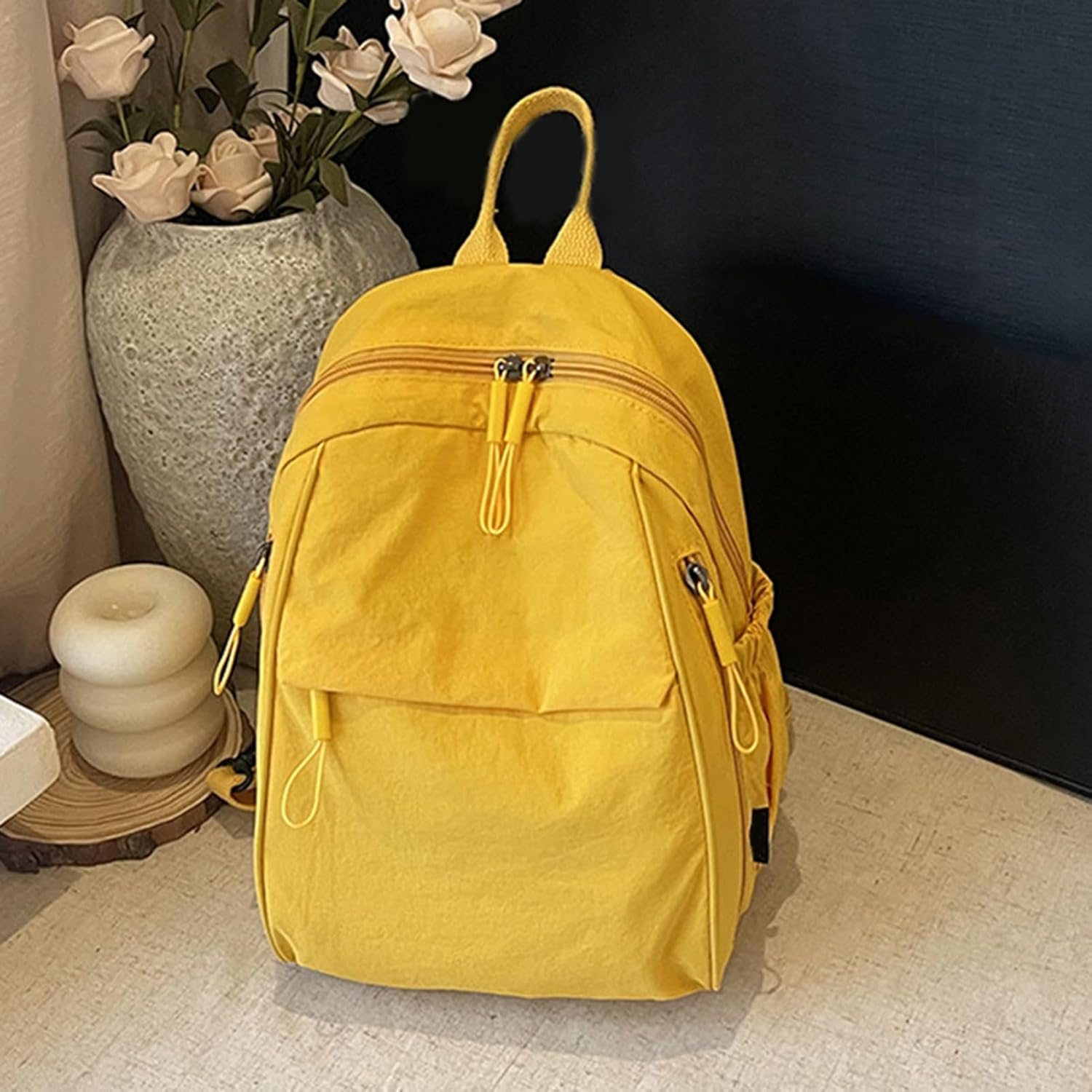 School Bag | Travel Backpack with Multi-Pocket,Work School College Commuting Bookbag for Men Boys Girls Hiking Airplane Trip Person Item Storage image number 2
