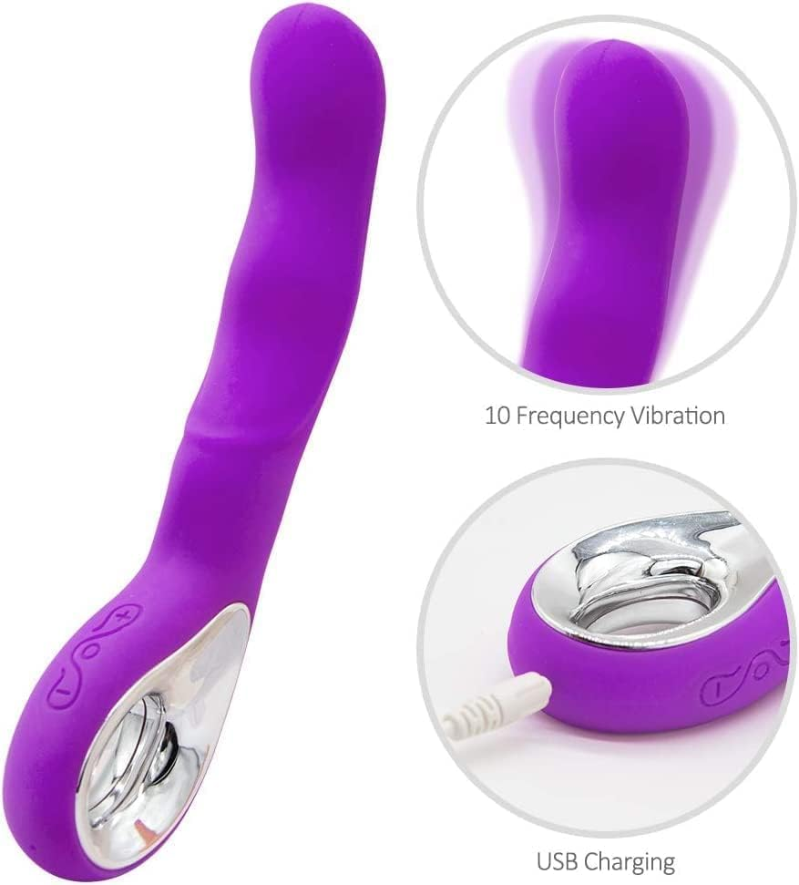Women'S Toys Waterproof Rechargeable Washable Pleasure Toy for Couple (Purple) image number 2