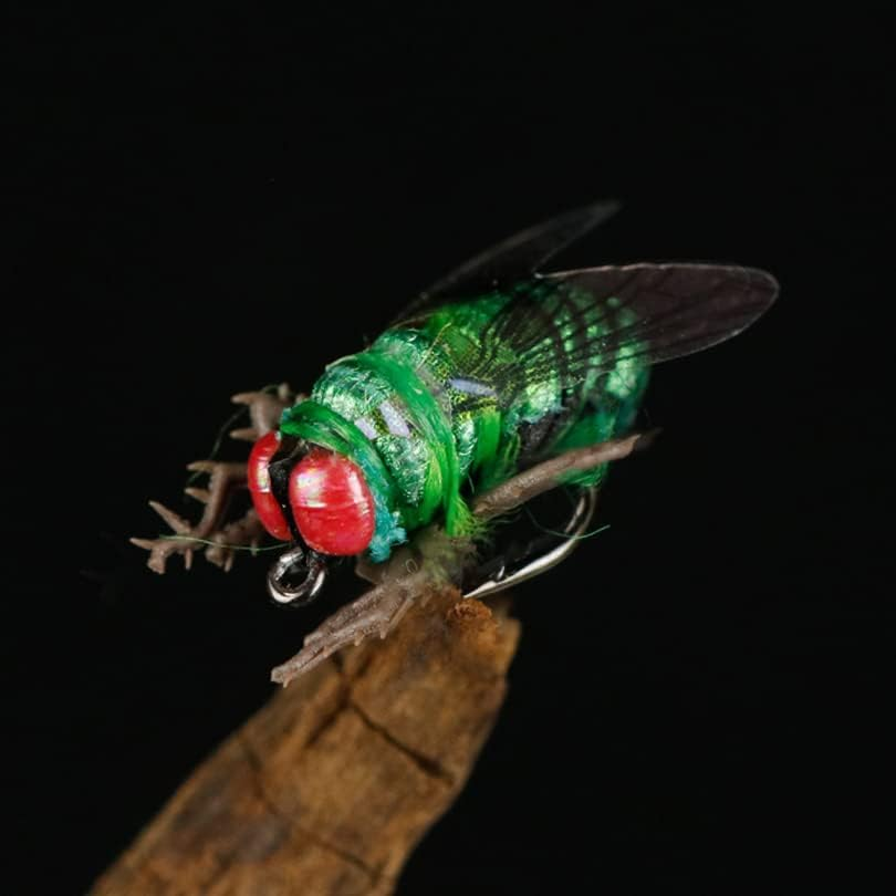 Origlam 2Pcs Realistic Trout Lure Fly Fishing Lures, Fly Fishing Trout Lures image number 1