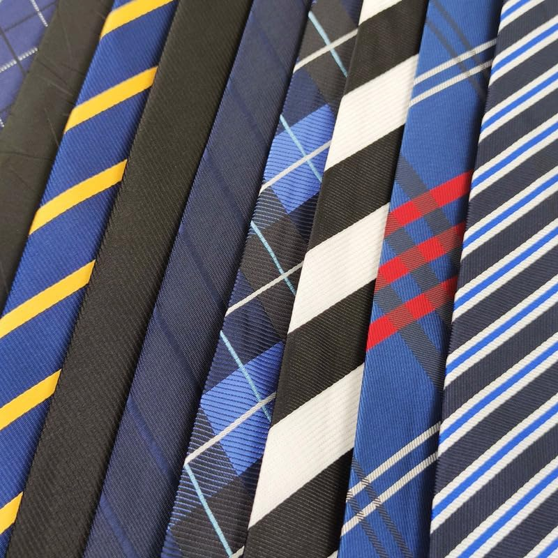 Exquisite Plaid Check Woven Microfiber Men'S Tie image number 4