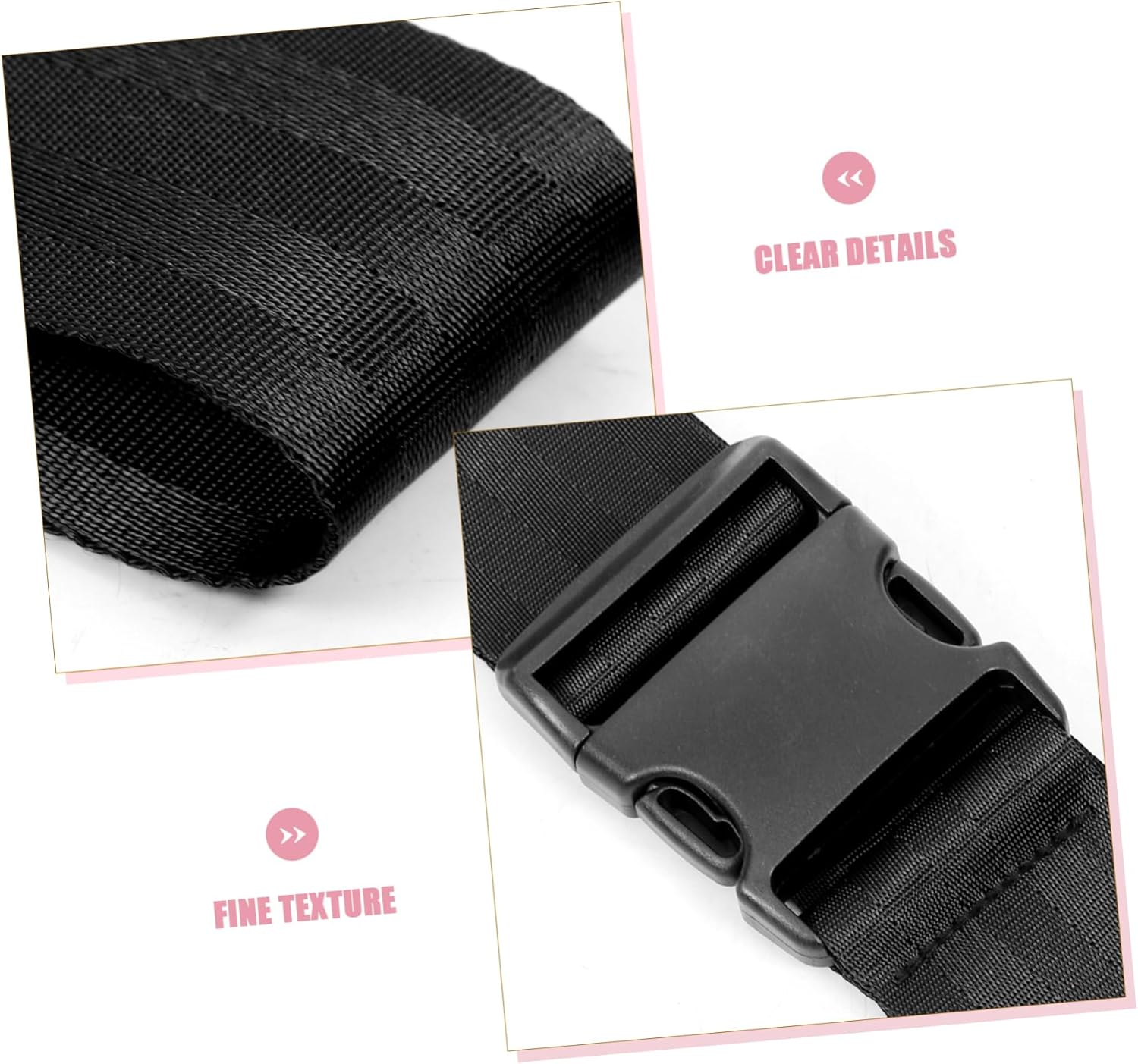 GAROZATION Luggage Straps for Suitcases Suit Safety Buckle Luggage Fixing Strap Suitcase Binding image number 3