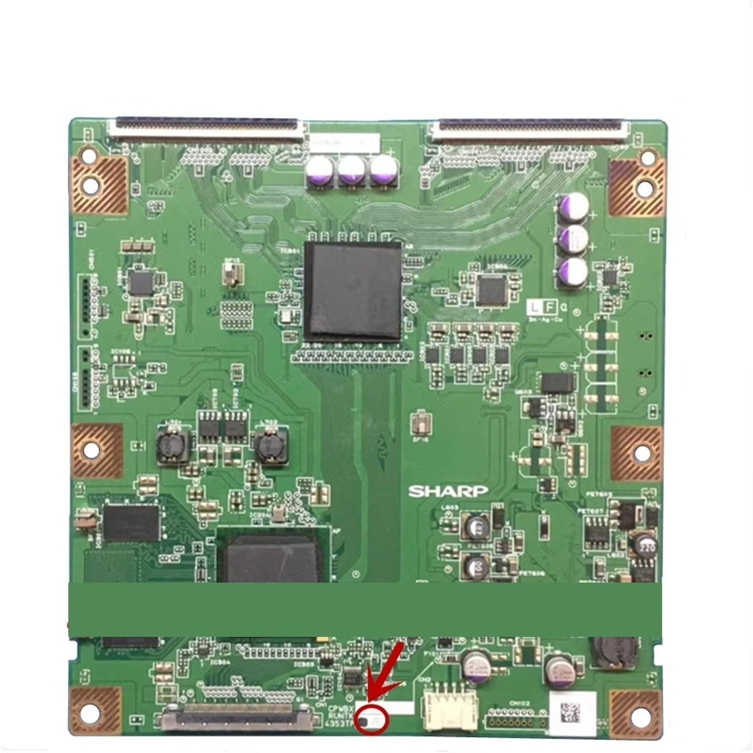 CPWBX RUNTK 4353TP T-CON Board ZE/ZB/ZZ/ZC/ZA/ZD Compatible for Sony 32 Inch 40 Inch 46 Inch 52 Inch TV Logic Board(Zc 52Inch)