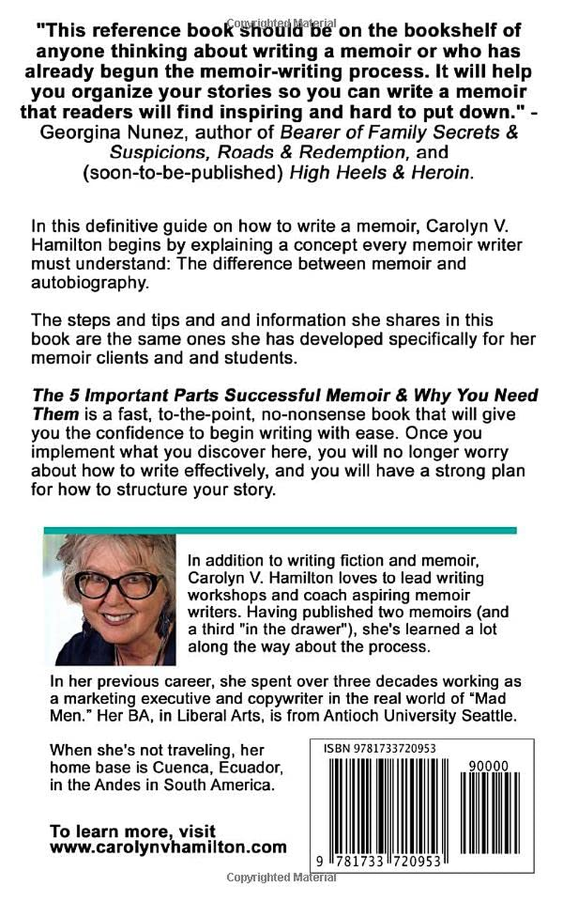 The 5 Important Parts of a Successful Memoir & Why You Need Them: a Definitive Guide for Memoir Writers image number 1