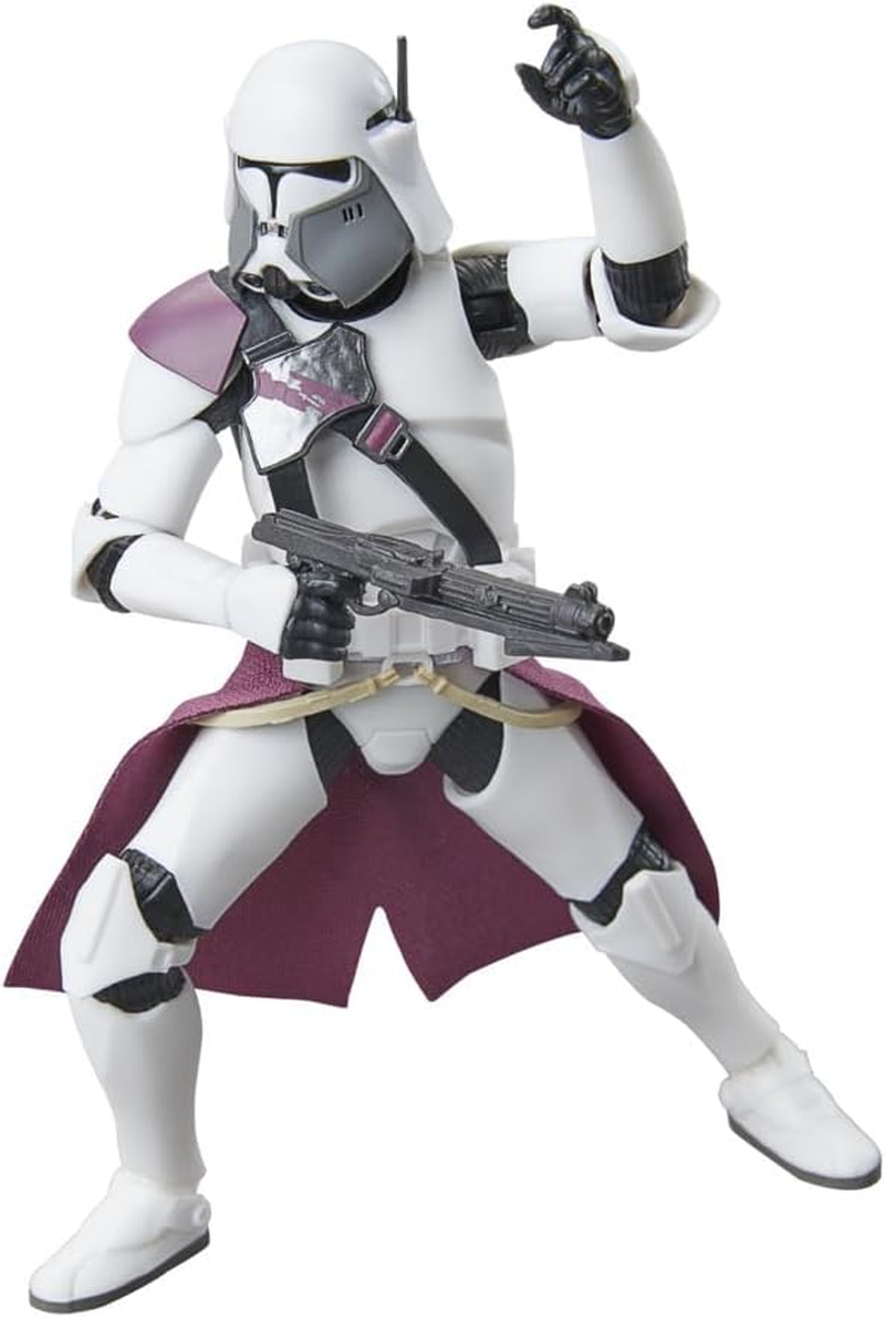 Star Wars the Black Series Clone Commander Bacara, Star Wars: Ahsoka Premium Collectible 6 Inch Action Figure image number 6