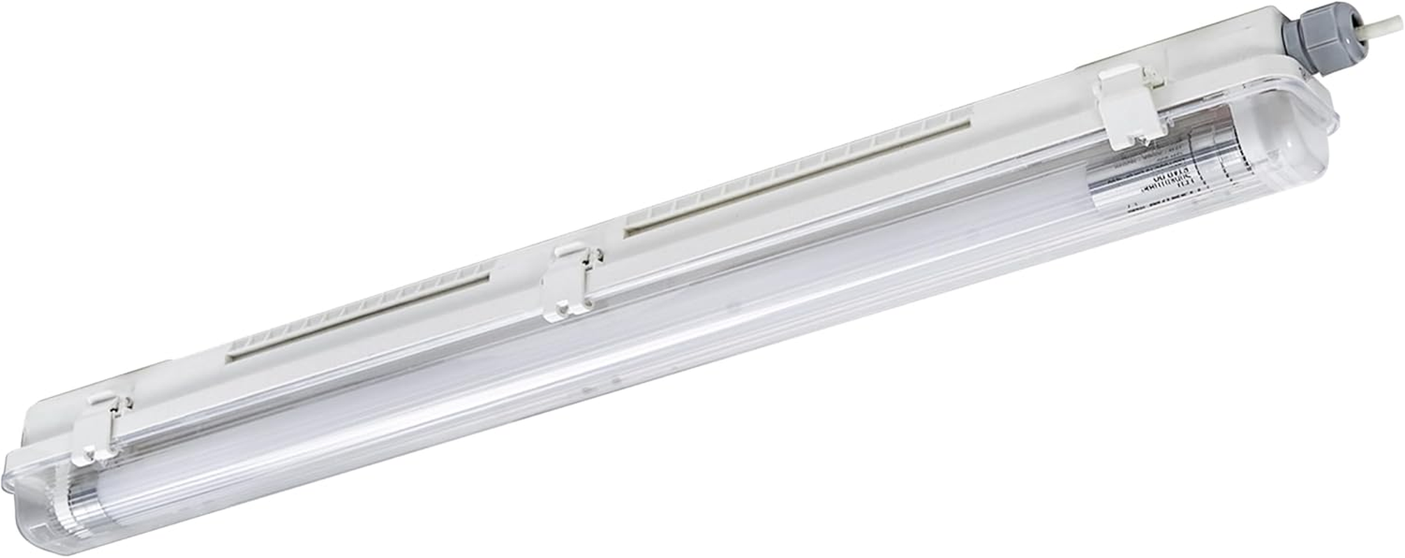 OSRAM Submarine&reg; Nature Loop Wet Room Light with LED Tube, White, 7 W, 800 Lm, Cool White, Dustproof, Jet Proof, 40,000 Hours, Energy Saving, Daylight Sensor, Motion Sensor image number 2