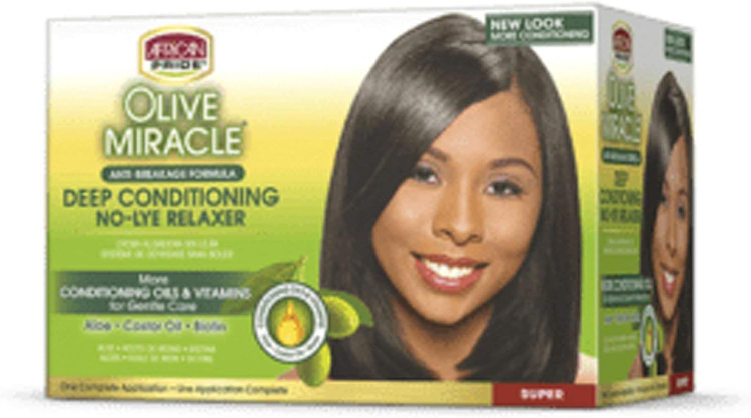 African Pride Miracle Deep Conditioning Relaxer System Super