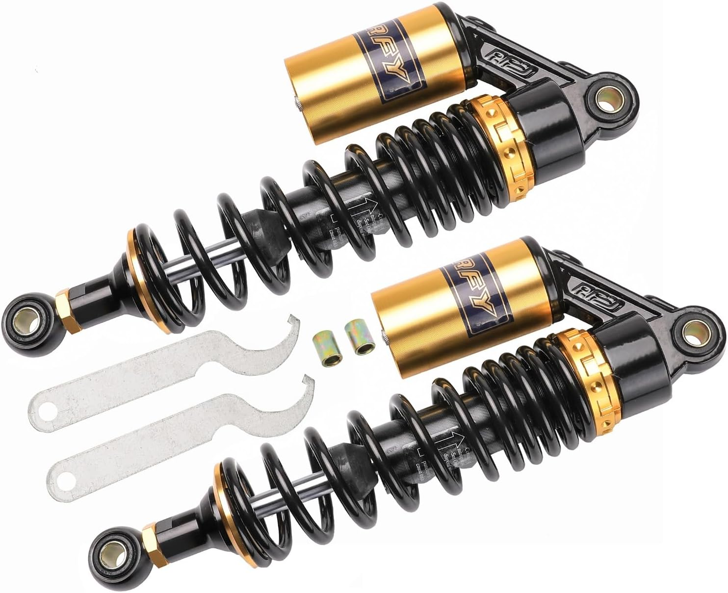 YC Yier 320Mm 12.6" Rear Shock Absorber for ATV Quad Dirt Bike Pit Bike and Go Kart Buggycoolster Taotao and Mini Bikes Off-Road Motorcycles Snowmobiles Scooter Sport Street Bikes image number 5