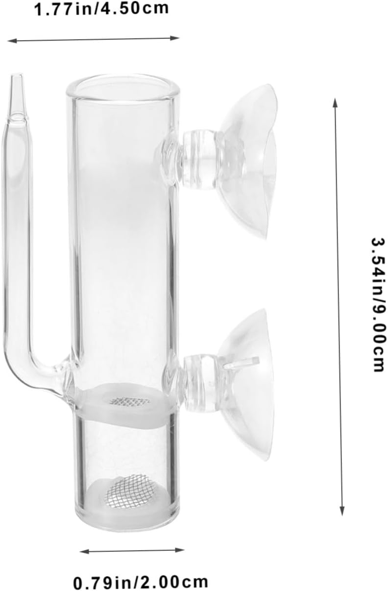 CVUTOVO Shrimp Egg Hatchery Glass Aquarium Incubator Suction Cups Brine Shrimp Breeding Box Fish Isolation Container for Aquatic Pets and Hatchling Cultivation image number 6