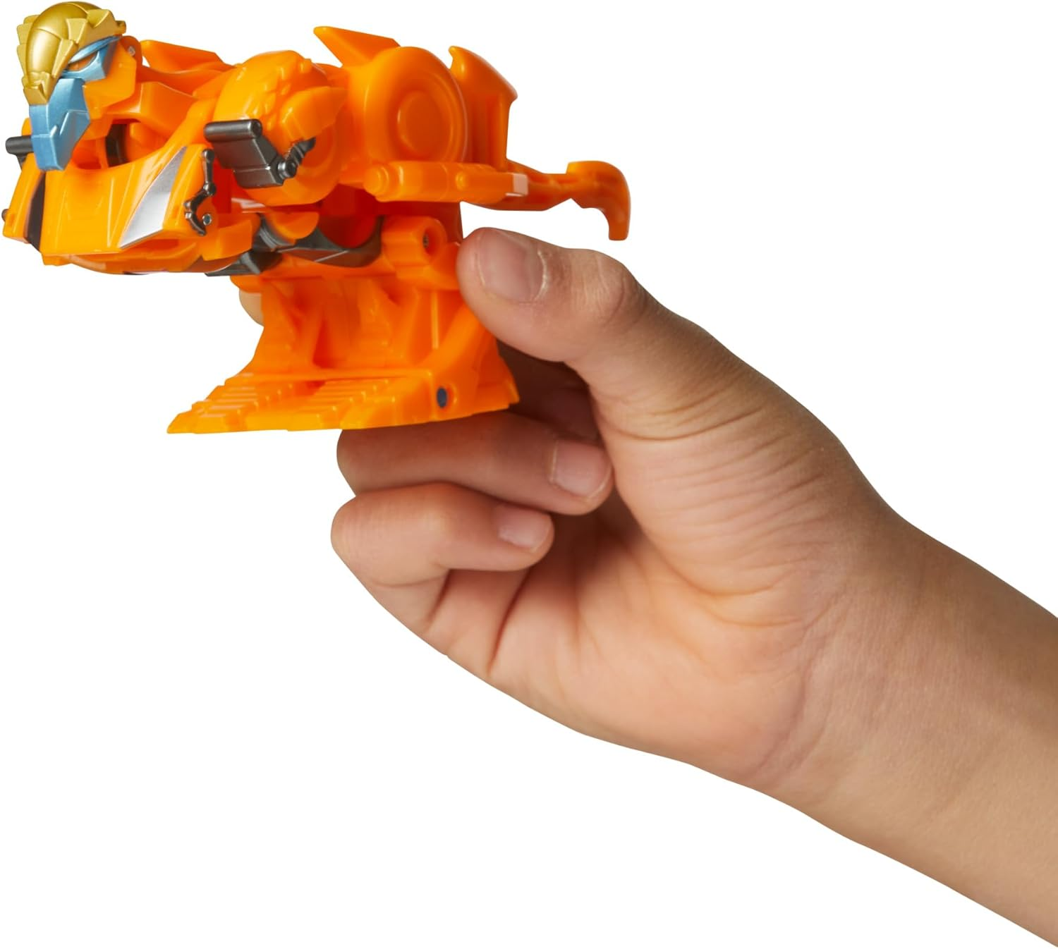 Transformers Earthspark 1-Step Smash Changers Terran Jawbreaker 4-Inch Action Figure, Robot Toys for Boys and Girls 6 and Up