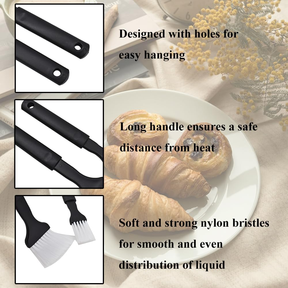 Pastry Brush Basting Brush for Cooking for Baking, Butter, BBQ, Egg, Kitchen Food Brush (2) image number 5