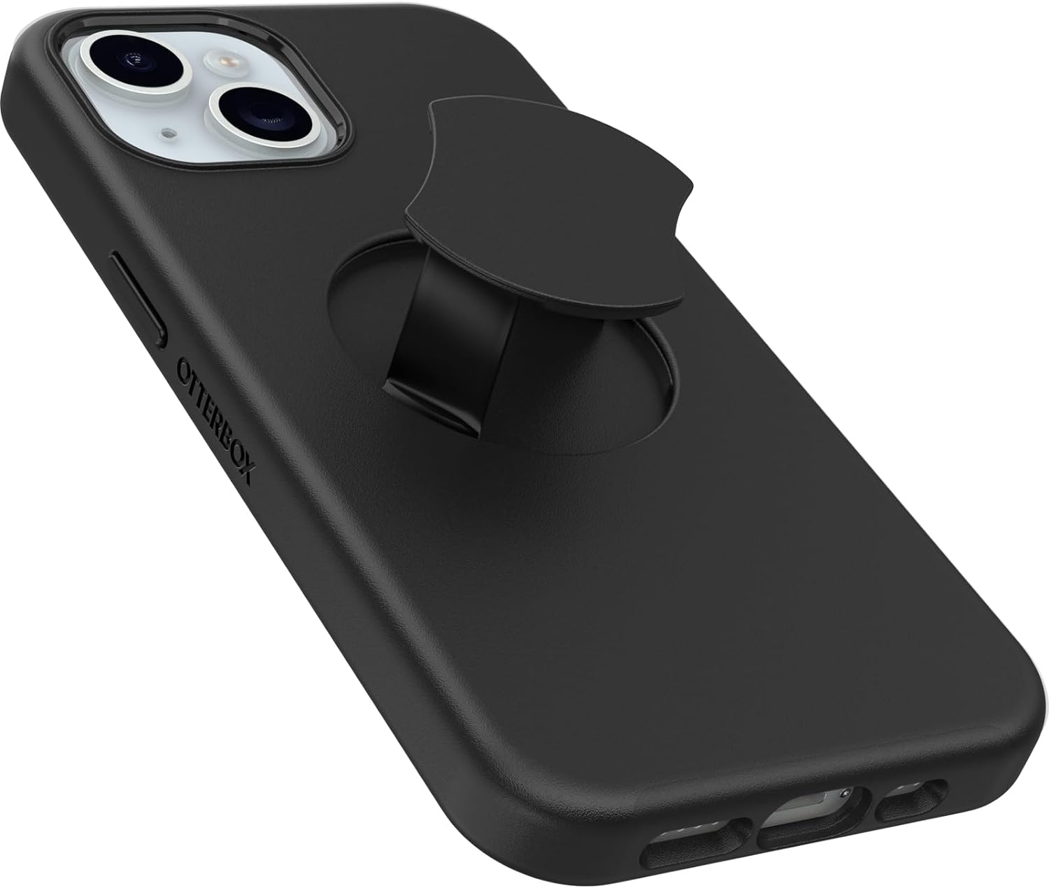 Otterbox Iphone 15, Iphone 14, and Iphone 13 Ottergrip Symmetry Series Case - Black, Built-In Grip, Sleek Case, Snaps to Magsafe, Raised Edges Protect Camera & Screen image number 3